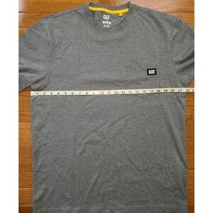 CAT‎ Caterpillar Men's Trademark T-Shirt, Gray, Medium NWOT